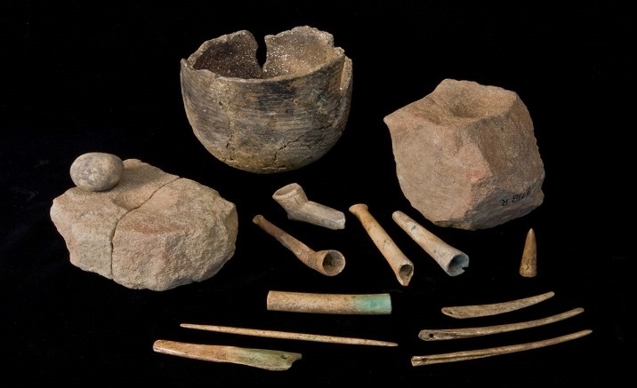 The ancient artifacts unearthed in Guangzhou